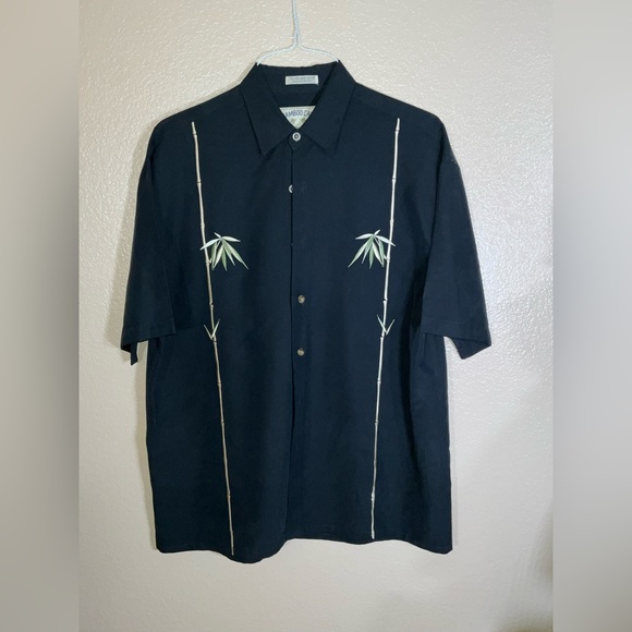 Bamboo Cay Hawaiian Men’s Shirt - Picture 2 of 7